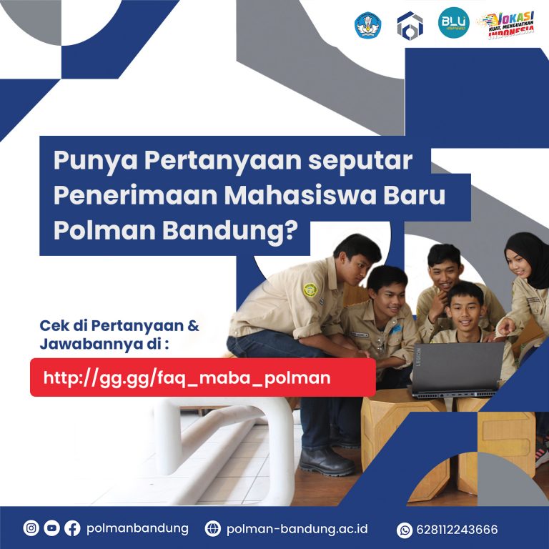 Jalur Mandiri Gelombang 2 – Penerimaan Mahasiswa Baru POLMAN Bandung